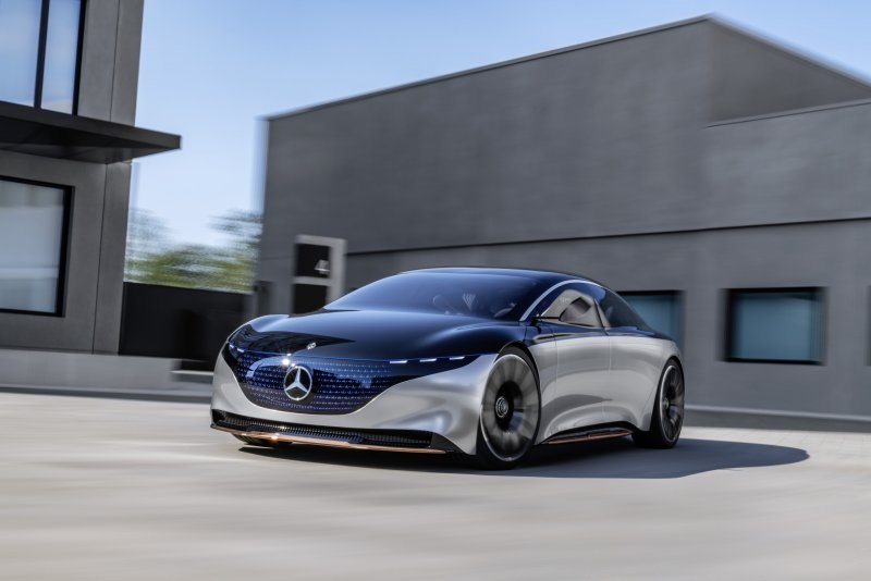 Новый Мерседес Vision EQS