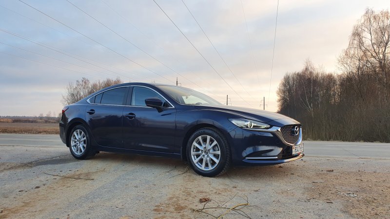 Mazda 6 Deep Blue