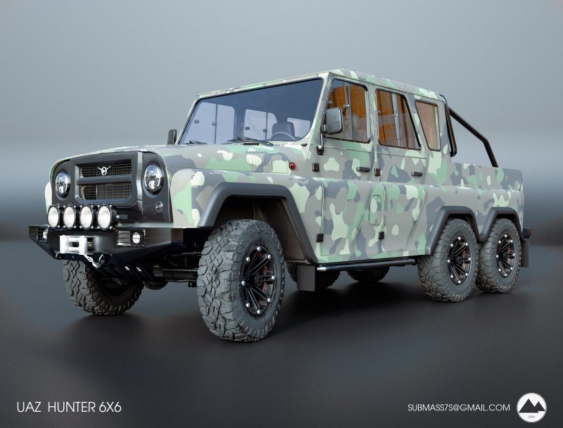 УАЗ Хантер 6×6