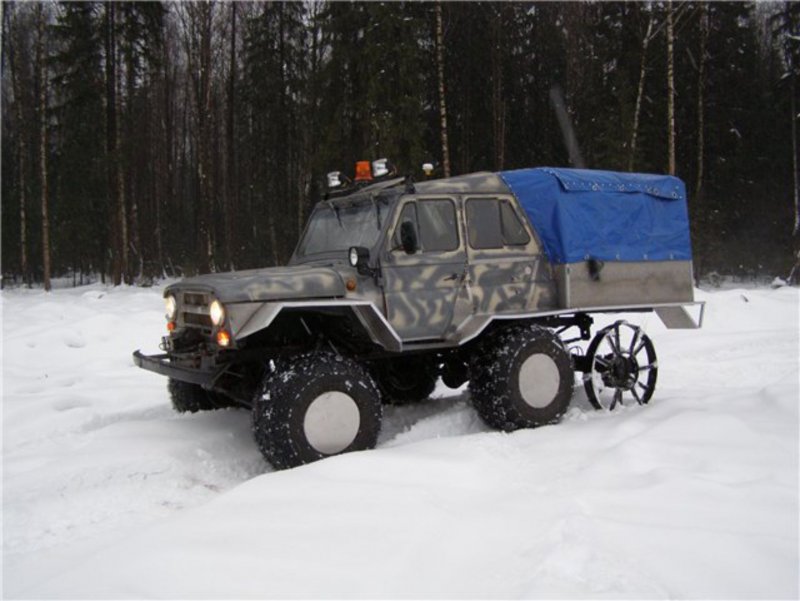 Вездеход 6х6 УАЗ