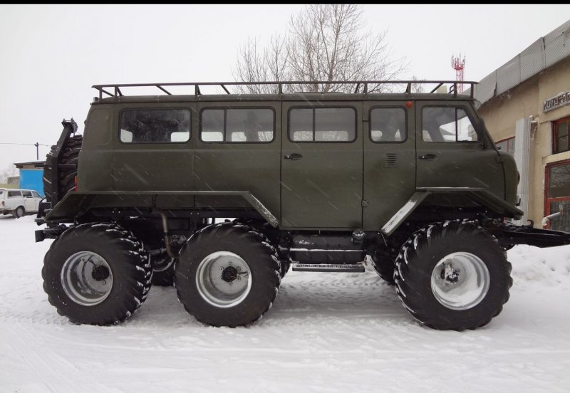 ГАЗ 66 6 колес
