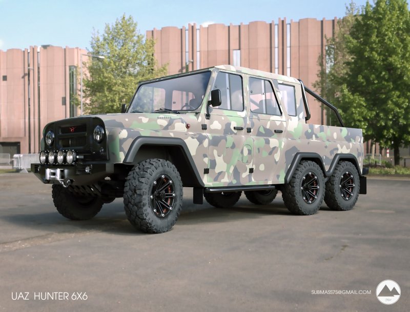 УАЗ Хантер 6×6