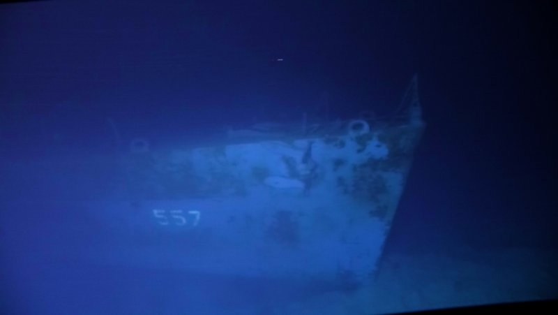USS Johnston Shipwreck
