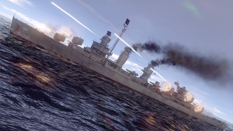 Крушение корабля USS Johnston