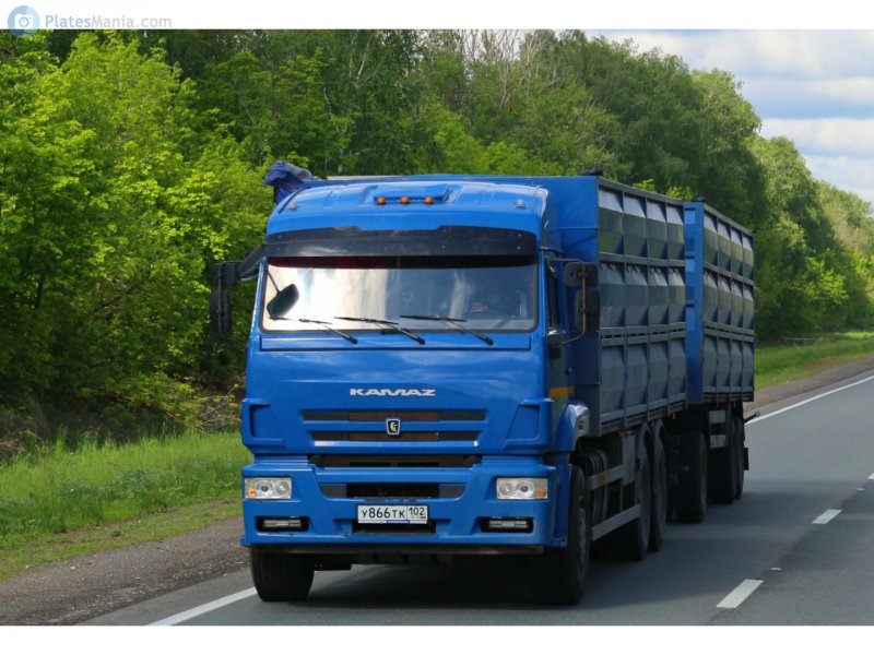 КАМАЗ 6360 бортовой зерновоз