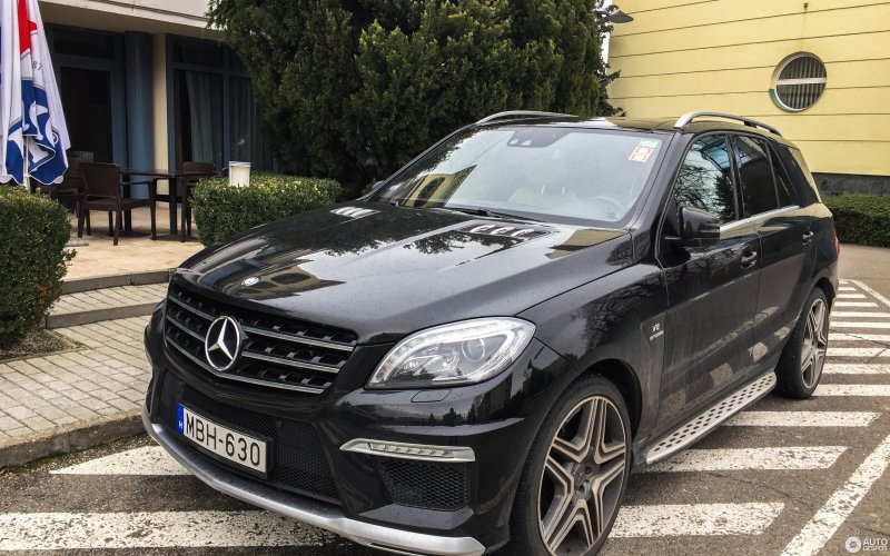 Mercedes ml 63 AMG w166