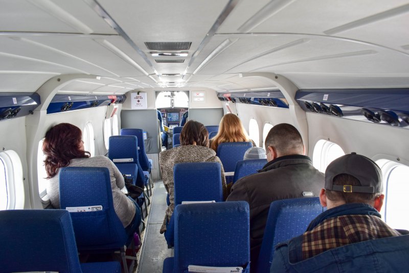 DHC 6 400 Twin Otter салон