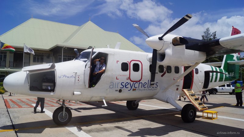 Air Seychelles рейс HM-3142, dhc6 Twin Otter
