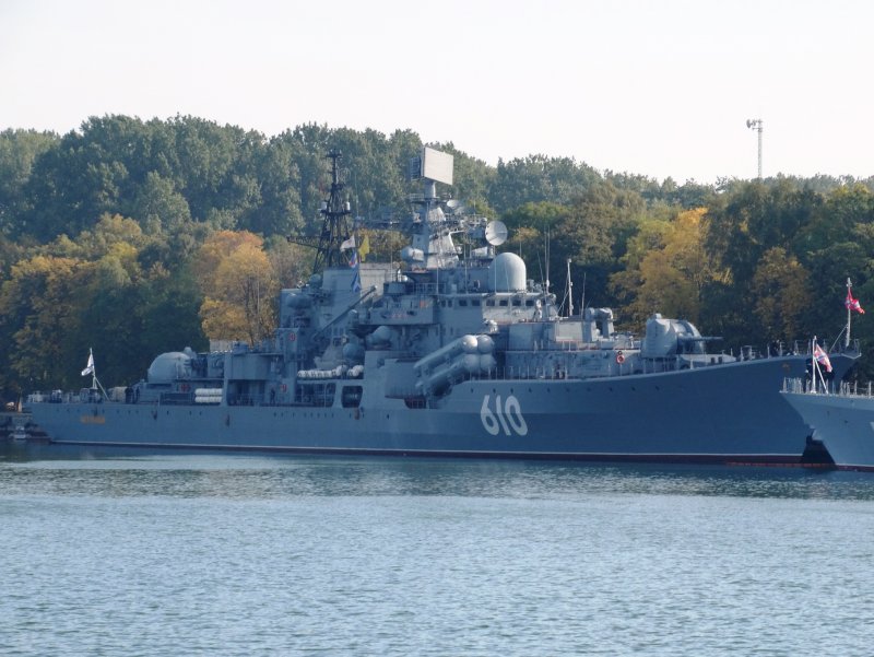 Флагман Балтийского флота эскадренный миноносец настойчивый