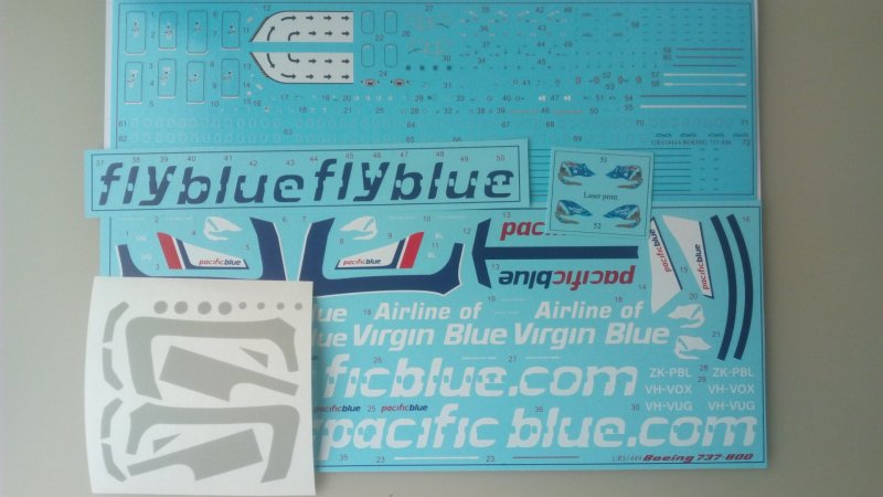 Декаль Rossiya Боинг 737