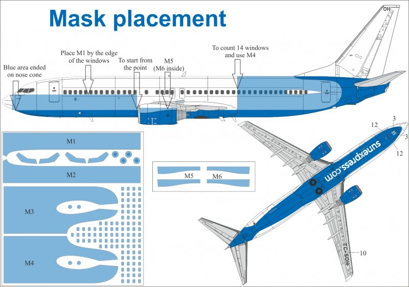 Боинг 737 800 декали