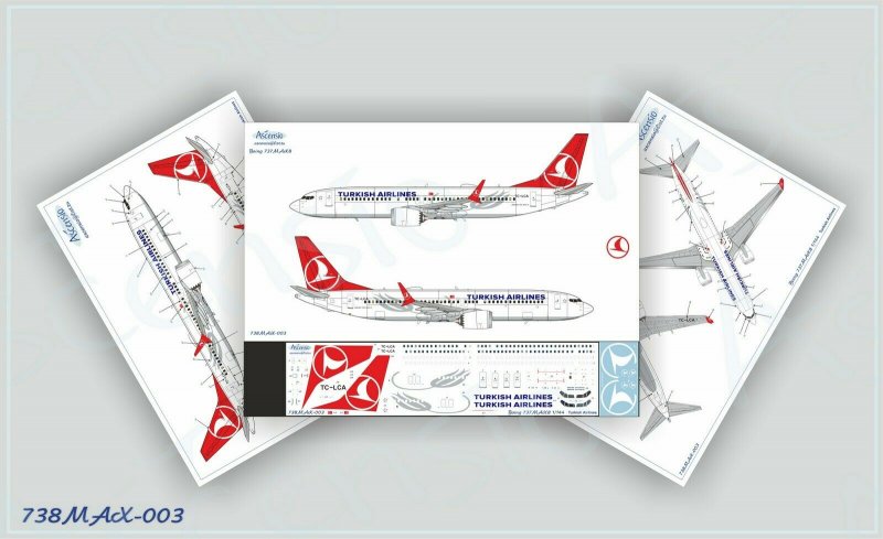 Декали на 737 Max 8