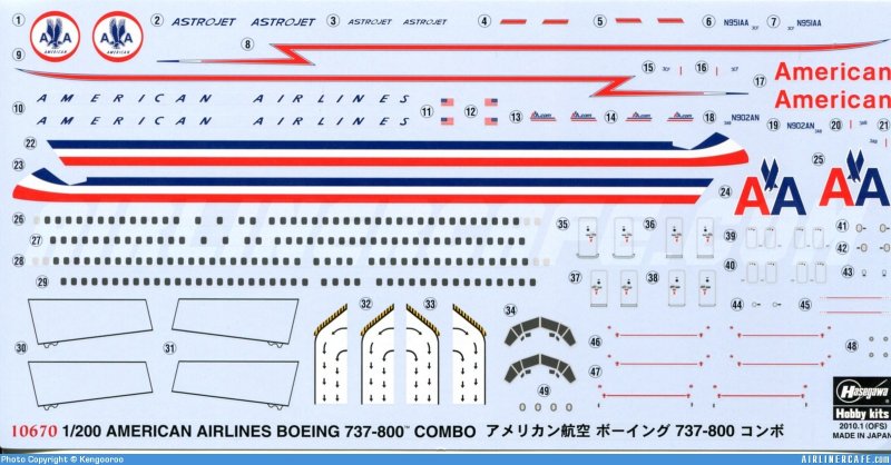 Japan 737-800 Hasegawa