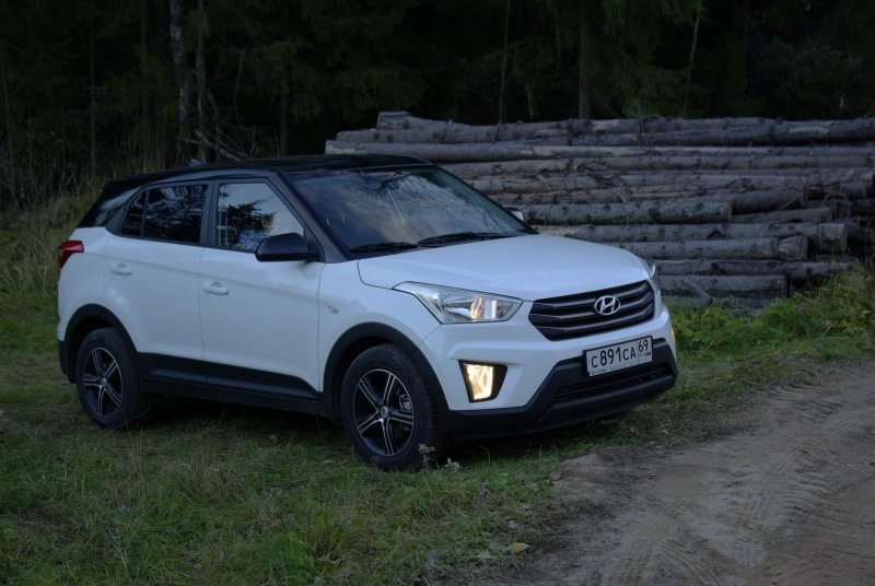 Hyundai Creta белая