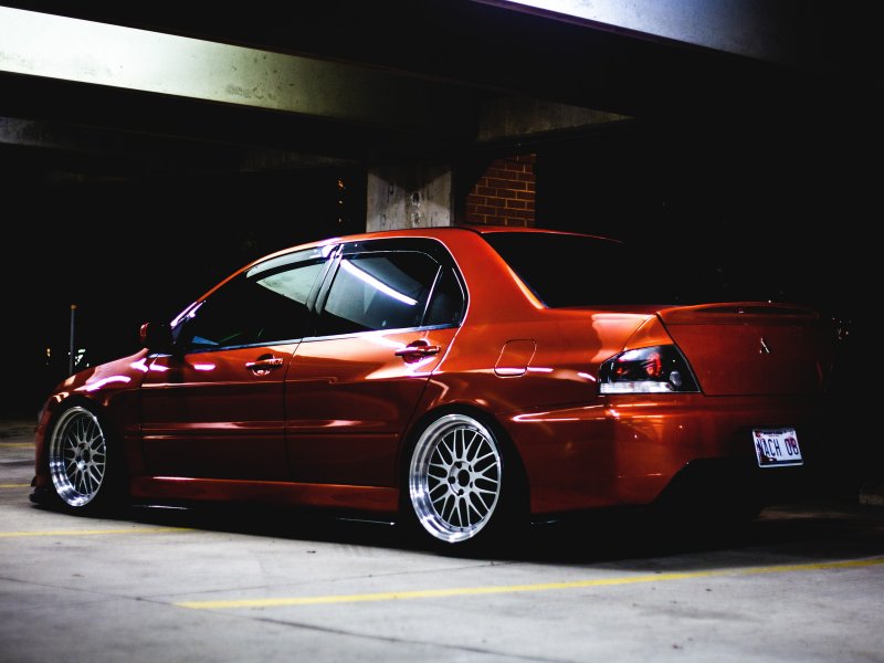 Mitsubishi Lancer Evolution IX tuned