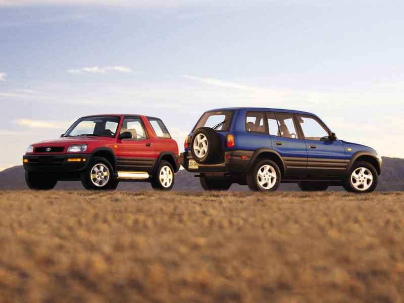 Toyota rav4 Эволюция