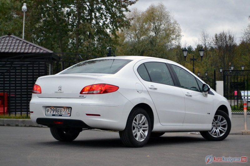 Peugeot 408 тест драйв