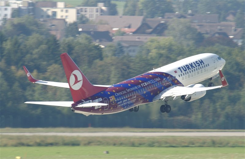Боинг 737-800 фото турецкие авиалинии