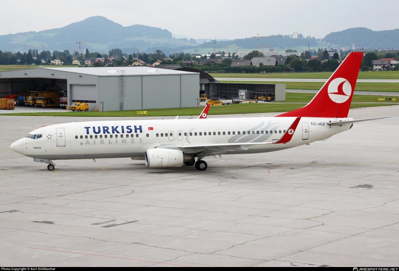 Боинг 737 турецкие авиалинии