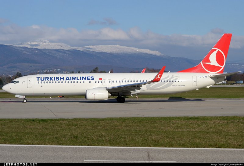 Boeing 737-800 Turkish Airlines