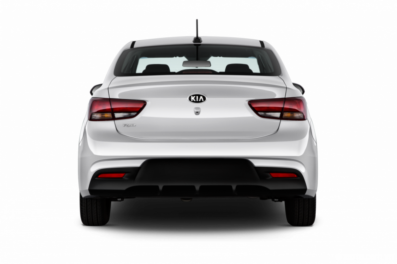 Kia Rio 2018 сзади