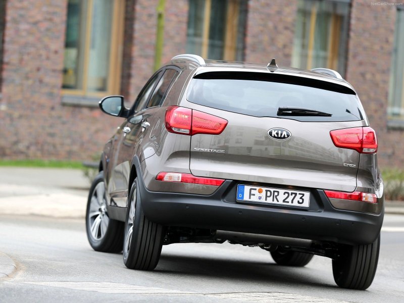 Sportage 2011 сзади