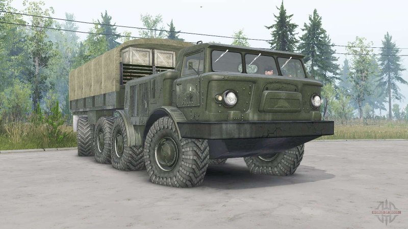 ЗИЛ 135 Spin Tires