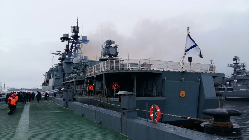 Корабль ВМФ «вице-Адмирал Кулаков».