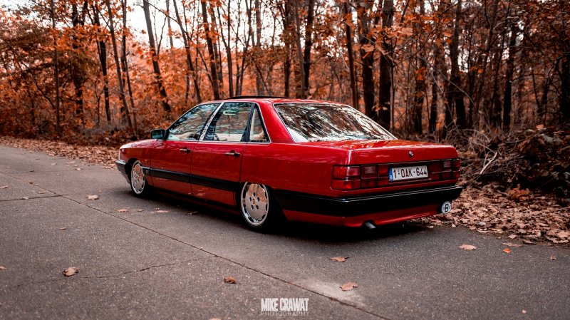 Audi 100 c3 stance