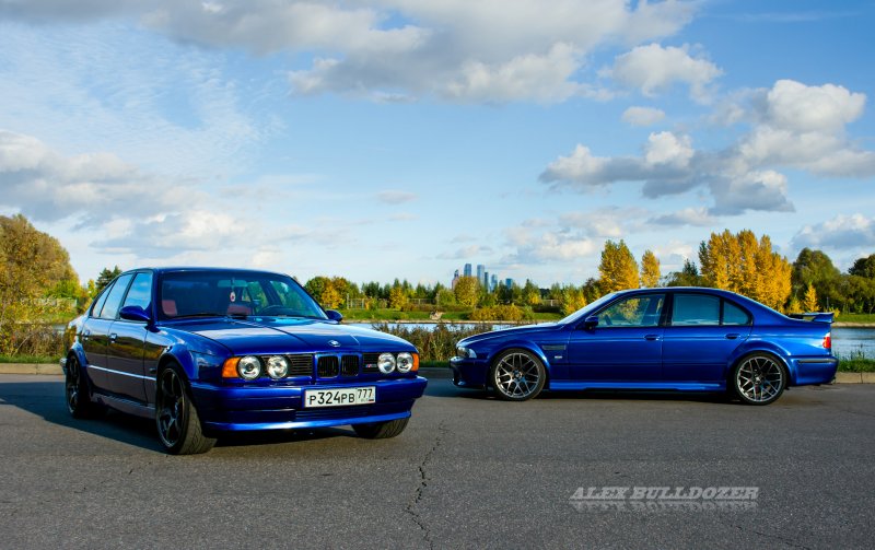 BMW m5 e34 Green