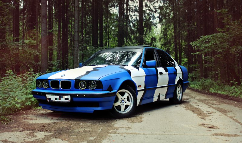 BMW e34 Vinyl