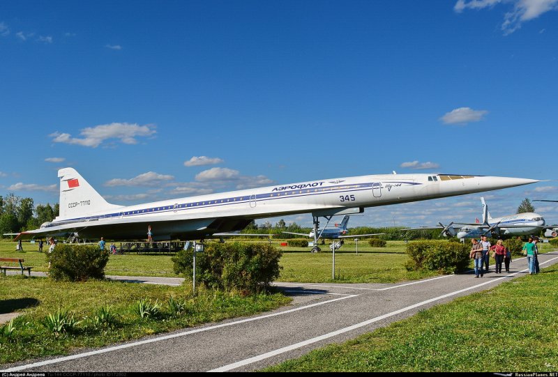 Ту 154 ночью