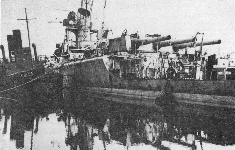 Крейсер Дойчланд 1945