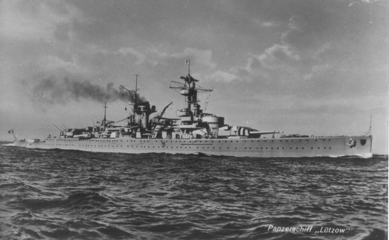 Лютцов тяжелый крейсер 1939