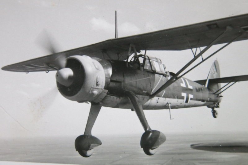 Самолеты Henschel HS 126 В Литве
