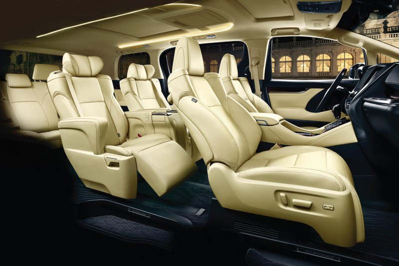 Toyota Alphard 2017 салон