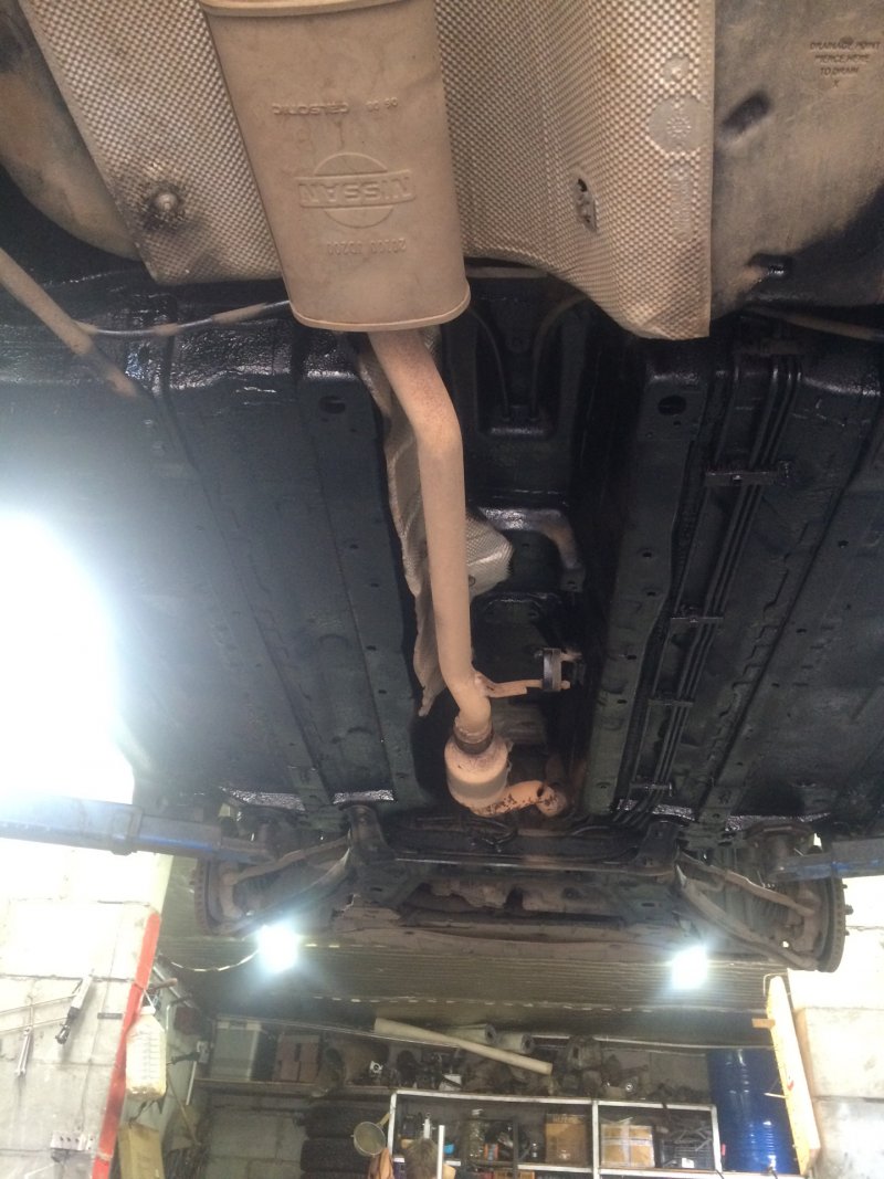 Qashqai j11 днище
