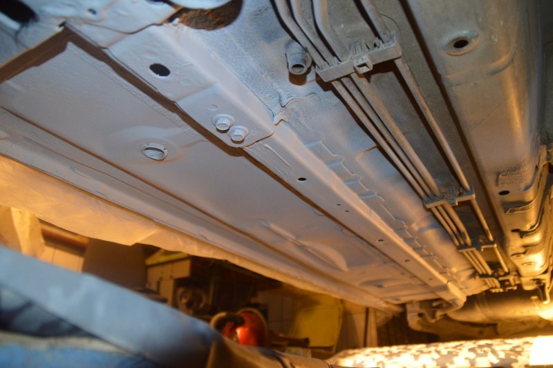 Nissan Quest 3 днище