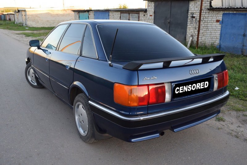Audi 90 b3 спойлер