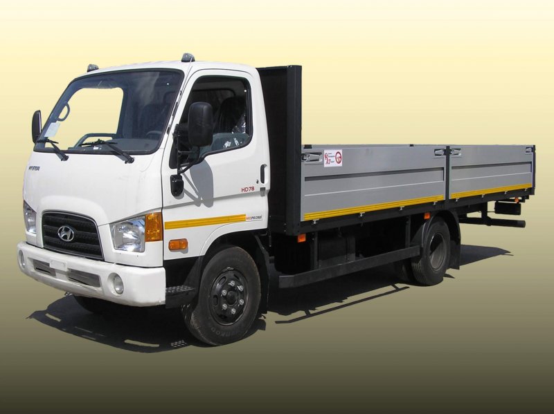 Hyundai HD 78 шасси