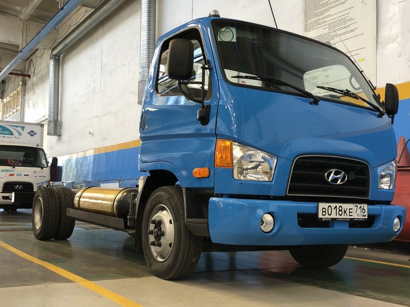 Газовое шасси Hyundai hd78
