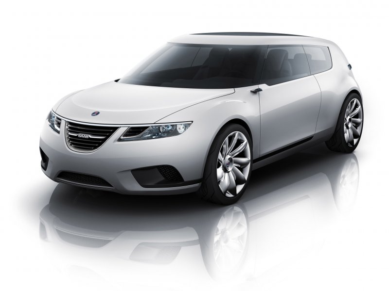Saab 9-5 ng фото в анфас