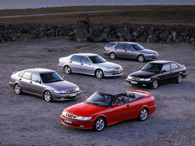Saab Модельный ряд