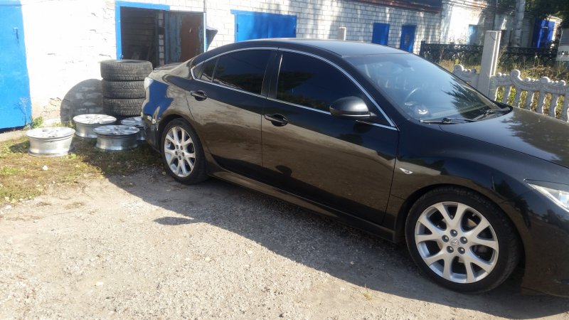 Mazda 6 GH на Снежинка r17