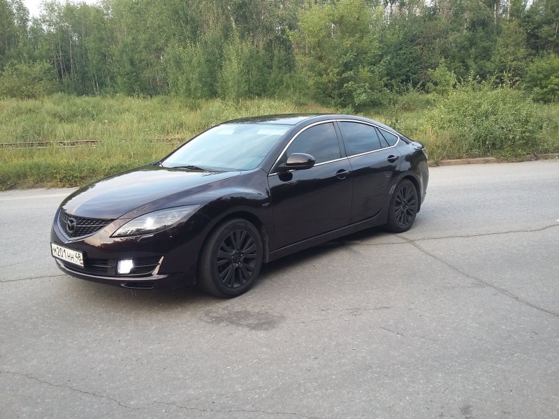 Мазда 6 r17 черная
