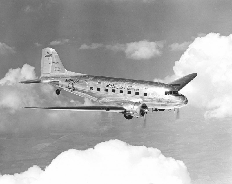 Douglas DC-8 на кладбище самолетов