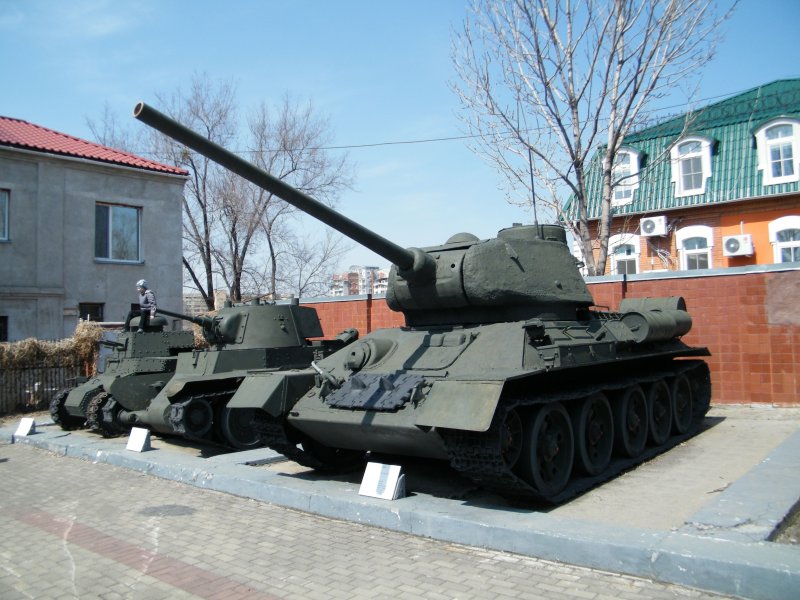 Т-34 С дульным тормозом