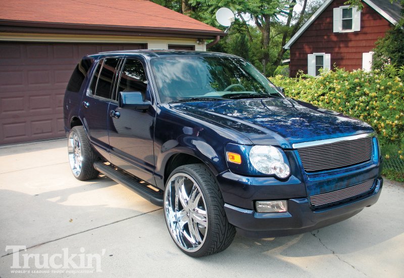 Ford Explorer IV 2008 салон