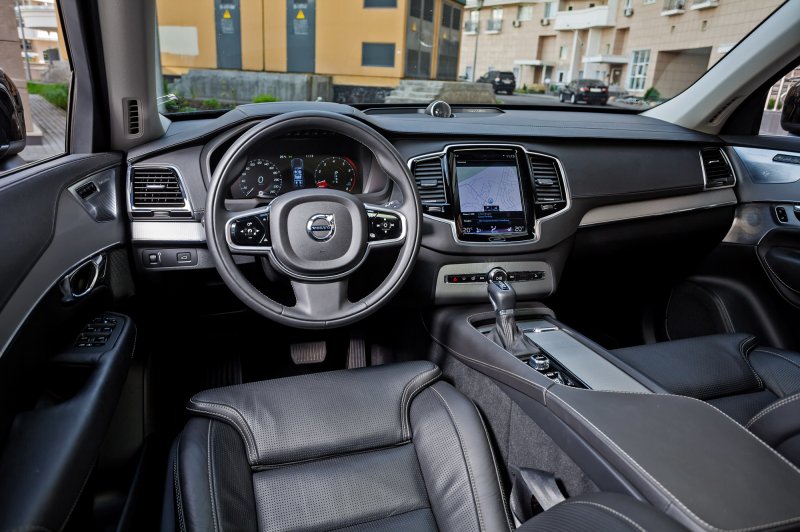 Новый Вольво xc90 салон