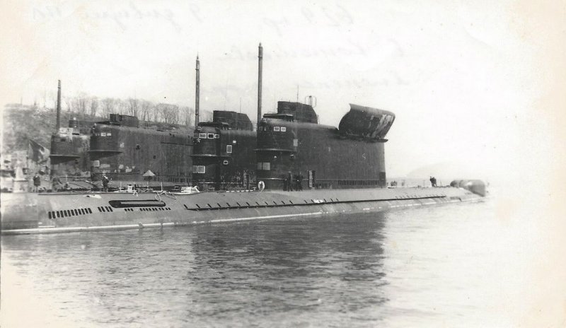 Пл пр.629а в бухте Конюшкова